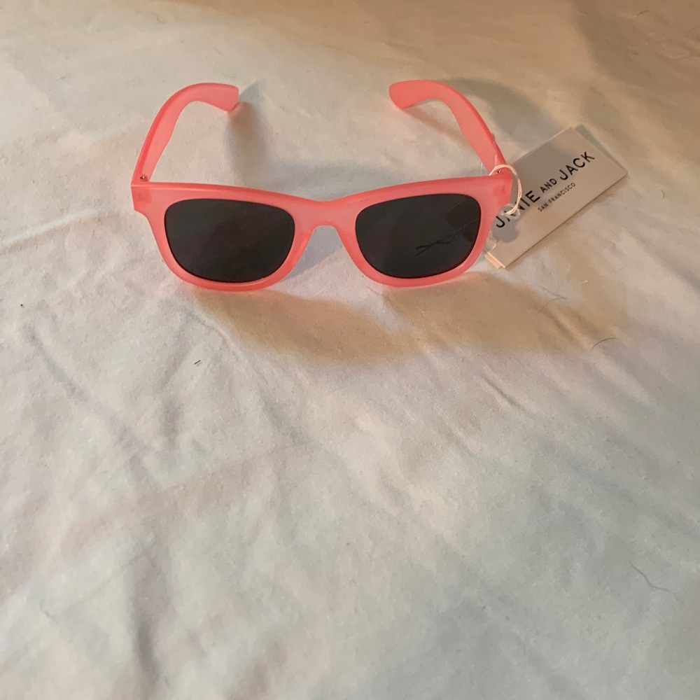 Janie and Jack Pink Wayfarer Sunglasses
